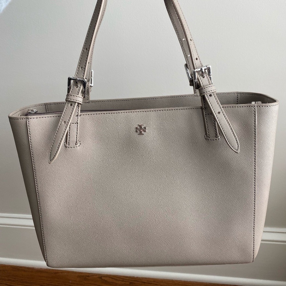 Tory Burch Gray Tote